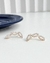BRINCO EAR CUFF SAFIRA COM FOLHAS CRAVEJADAS CRISTAL [TAL. 212] - comprar online