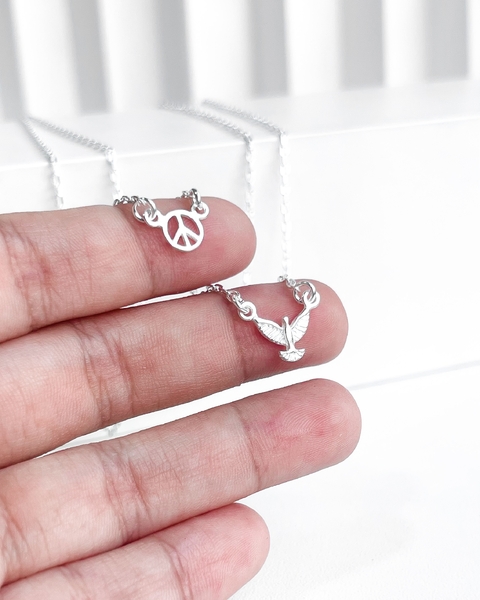 ESCAPULÁRIO CARTIER PAZ E DIVINO ESPÍRITO SANTO - 70 CM [VE.102]