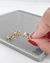 PIERCING FAKE FOLHAS CRAVEJADO COLORIDO [TAL.314] - comprar online