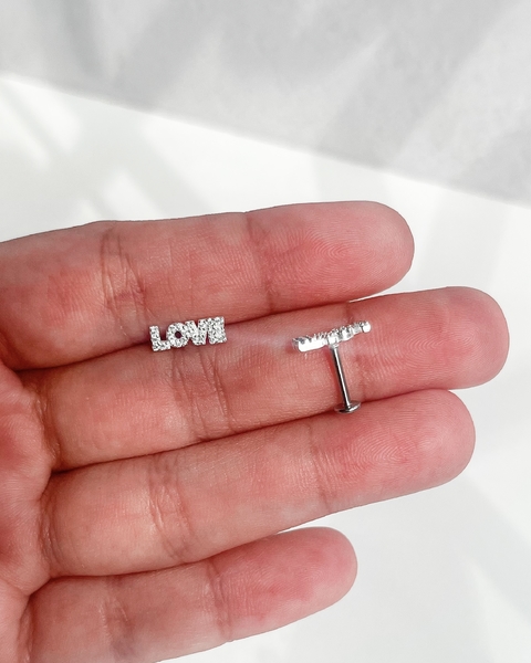 PIERCING LOVE CRISTAL - FURO PINO [VE.071]