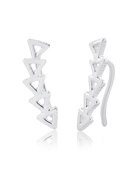 BRINCO EAR CUFF TRIÂNGULOS [VE.035]