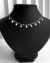 CHOCKER BOLINHAS E MEDALHAS [VE.024] - Mar em Prata