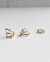 BRINCO EAR HOOK MINI ARGOLINHAS CRAVEJADAS [TAL.270] - comprar online