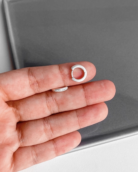 ARGOLA CRAVEJADA BOLEADA - 1 FILEIRA - 11 MM [L.121] - comprar online