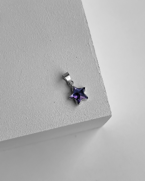 PINGENTE SOUL ESTRELA LILÁS [L.153]