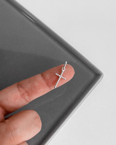 PINGENTE CRUZ COM BOLINHAS [L.168] - comprar online