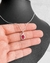 COLAR JOIA RUBI E CRISTAL OLIVIA [VE.264] - comprar online