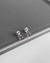 BRINCO SOUL ROSA TARRAXA BABY - 2 MM [BQ.058] - Mar em Prata