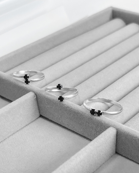 ANEL SOUL ZIRCÔNIA NEGRA REGULÁVEL [A.047]