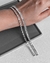 PULSEIRA RIVIERA BAGUETE CRISTAL - 17 CM [SX.359] na internet