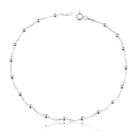 TORNOZELEIRA SINGAPURA COM BOLINHAS [L.230]