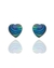 BRINCO CORAÇÃO PEDRA NATURAL ABALONE [L.087] - comprar online