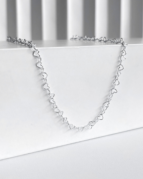 COLAR ELOS CORAÇÃO - 45 CM [VI.046]