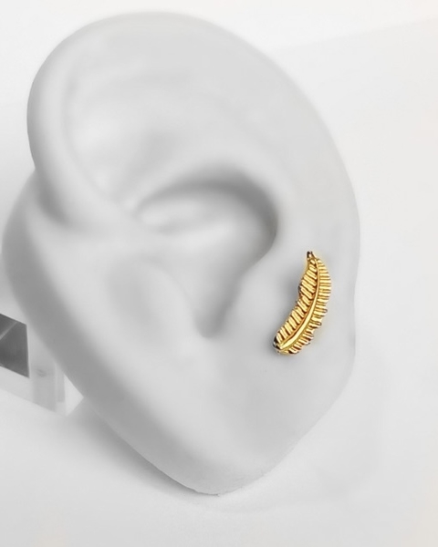 BRINCO EAR CUFF FOLHA PALMEIRA [TAL. 069]