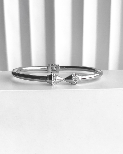 BRACELETE INSPIRAÇÃO BVLGARI CRAVEJADO [TAL.152]