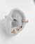 PIERCING FAKE ONDAS CRAVEJADO [SX.036] - Mar em Prata