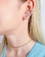 CHOCKER RIVIERA COLORIDA 3 MM - 38 CM [TAL.100] - Mar em Prata