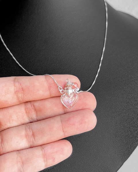 COLAR PERFUMEIRO CORAÇÃO - 45 CM [SX.159]