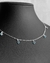 CHOCKER ELOS CORAÇÕES AZUIS - 45 CM [VE.055] - comprar online