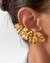 BRINCO EAR CUFF FOLHA MARTELADA [INT.047]