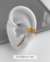 Imagem do BRINCO EAR CUFF CAROLINA COM ZIRCÔNIAS COLORIDAS EMBUTIDAS [TAL.205]