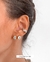 PIERCING FAKE ONDAS CRAVEJADO [SX.036] - loja online