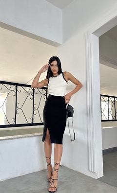 saia midi tricot