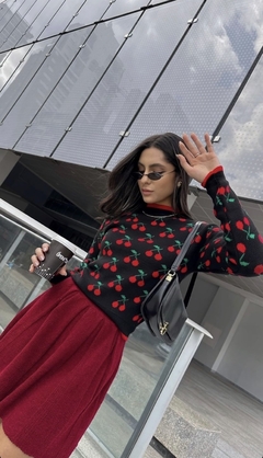 Tricot Cherry Red - loja online