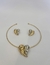 Choker aro kit coração