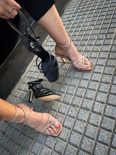Sandalias Mykonos glitter oro - tienda online