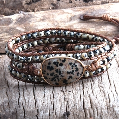 Pulseira Boho Chic - 3 voltas - ESU Jóias