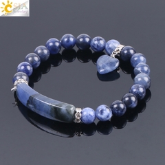 Pulseira Coração Sodalita - comprar online