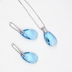 Conjunto com Cristais em Gota - loja online