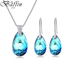 Conjunto com Cristais em Gota - comprar online