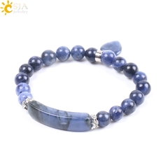 Pulseira Coração Sodalita