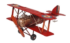 AVIONETA ROJA DE CHAPA - comprar online