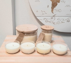 VELA DE CERA DE SOJA PETITE VIDRIO - comprar online