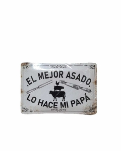 CHAPA EL MEJOE ASADO LO HACE MI PAPÁ - comprar online