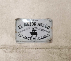CHAPA EL MEJOR ASADO LO HACE MI ABUELO
