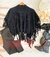 PONCHO TRICOT - LUÍSA - PRETO