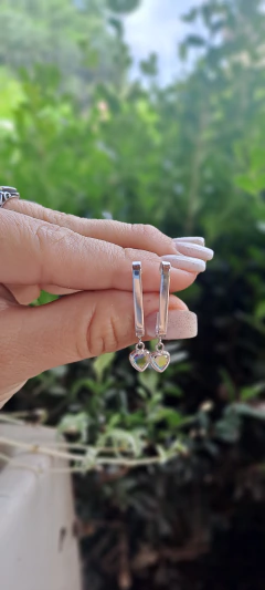 Aros Paz con cristal swarovski - comprar online