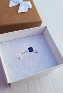 ANILLO VERONICA AZUL 13
