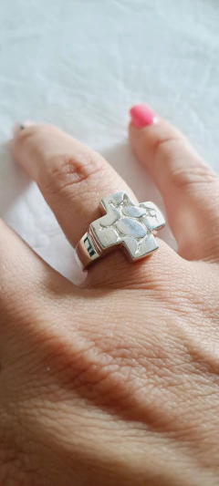 ANILLO CRUZ MACIZO