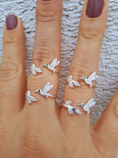 Anillo colibri regulable - comprar online