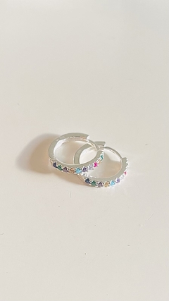 Argolla Lidia multicolor 14mm