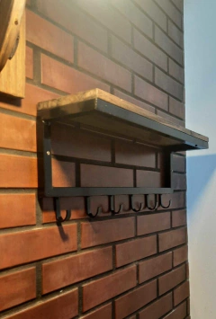 Perchero De Pared Estilo Industrial en internet