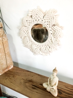 ESPEJO DE MACRAMÉ