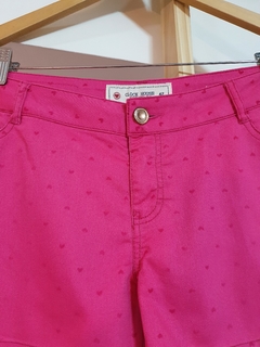 SHORT FUCSIA PREMIUM WASH | TALLE M/42 - comprar online