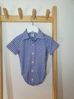 BODY CAMISA MINIPIO | TALLE 6-12 MESES
