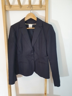 BLAZER NEGRO AG STORE GABARDINA | TALLE M (42)